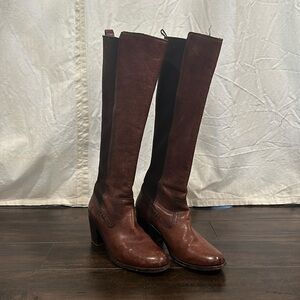 Tall Elastic Frye Boots